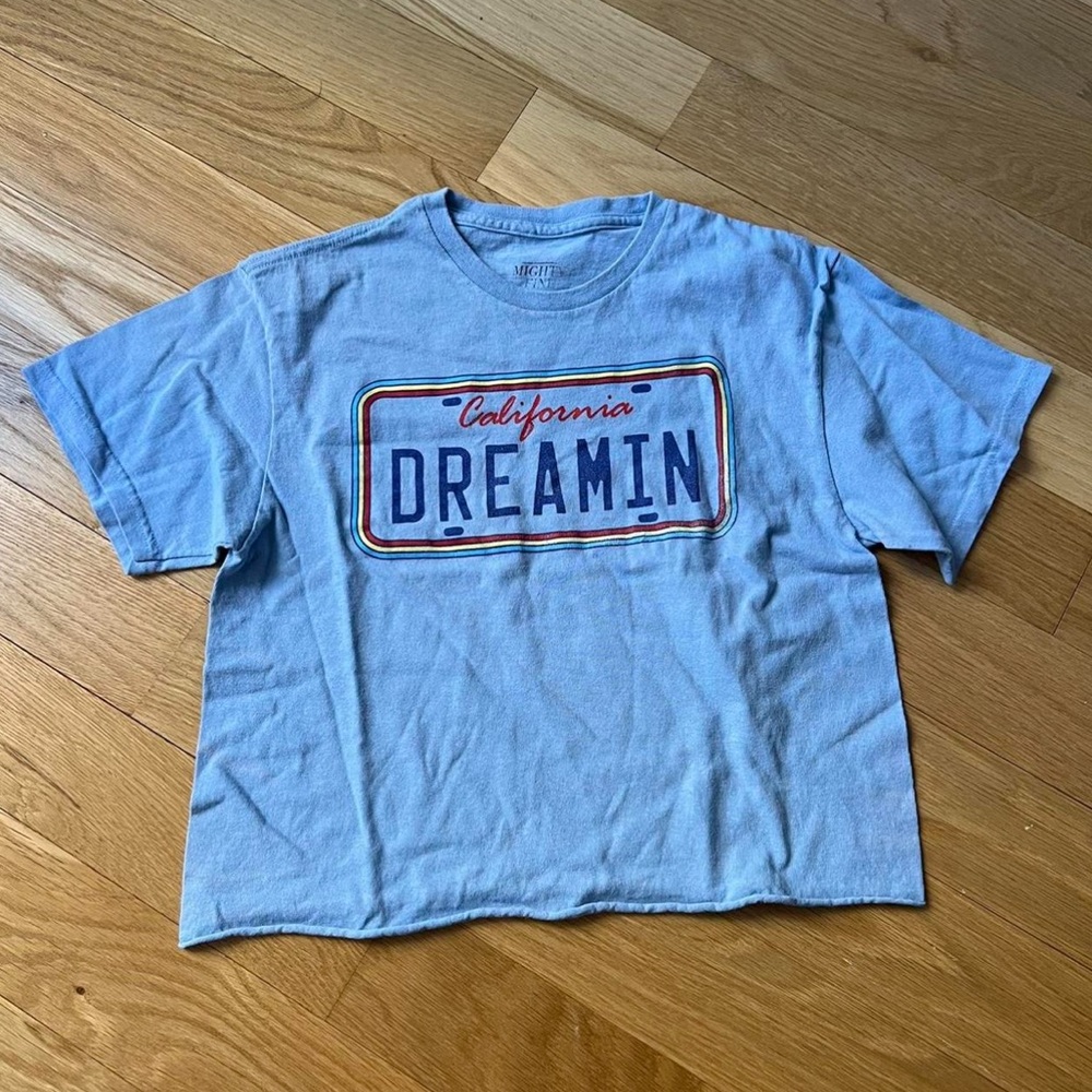 California Dreamin Cropped Tshirt